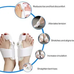 meliora Universal Size Toe Straightener Thumb Corrector Bunion Splint Movable image 4