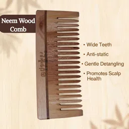 origins tribe Handcrafted Natural Wooden Comb, Anti-Static for All Hair (Detangling Combs) image 4