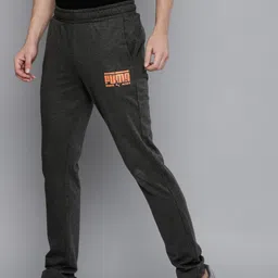 Puma Men's Charcoal Grey Slim Fit Track Pants image 1