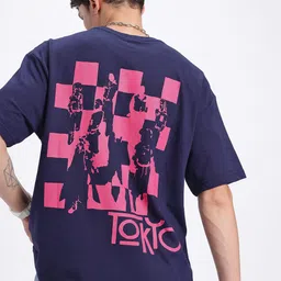 glitchez Vivid Visions Printed Oversize T-shirt-image-10