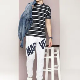 Kook N Keech Men Typography Print Regular Fit Track Pants-picture-36
