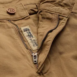 U.S. Polo Assn. Men Straight Fit Cargos Trousers image 5