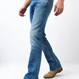 SPYKAR Men Regular Fit Heavy Fade Jeans image 5