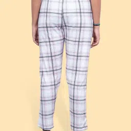 Kryptic Pink & Black Cotton Relaxed Fit Printed Lounge Pants - Pack of 2 image 2