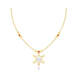 P.C. Chandra Jewellers 22k Yellow Gold With Stone Necklace-picture-26