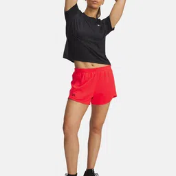 UNDER ARMOUR Women Play Up Mesh Training Shorts image 3