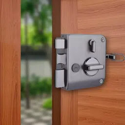 Godrej 2C Deadbolt Tribolt Ultra XL+ Matte Black Nickel Finish, 6950 image 2