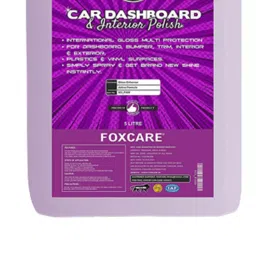 Foxcare 5L White Dashboard & Interior Polish image 3