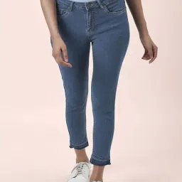 People by Pantaloons Blue Mid Rise Jeans-picture-39