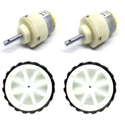 Invento 6V - 12V 5 Kg-cm 1000 rpm DC Metal Geared Motor 110mm x 40mm-image-26