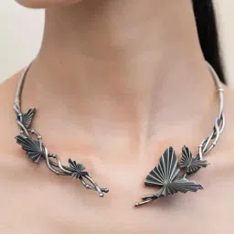 Shaya 92.5 Sterling Silver Chasing My Bold Choices Necklace for Women-image-67
