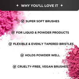 Bella Vita Organic Makeup Brushes (Set of 5) image 5