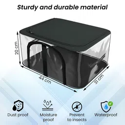 Aura Navy Blue Set of 6 Regular Drawer Organiser Organisers image 4