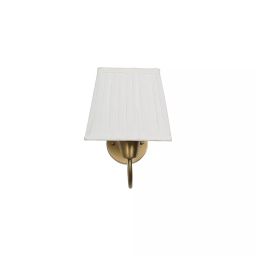 Fos Lighting Gooseneck Brass Swivel Wall Sconce - SwivelConeAntq-SqPleat7-WL1-picture-30