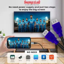 SHIVPRIYA PLUS2 30 Hz 4 K HDMI Cable 18Gbps with Ethernet Support 3 m image 3