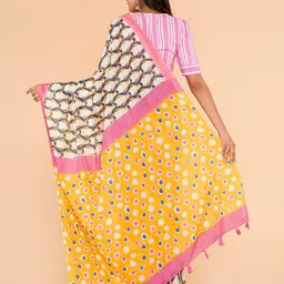 shivanya  handicrafts ShivanyaHandicrafts Womens cotton Saree image 3