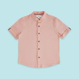 Pantaloons Junior Dusty Pink Cotton Regular Fit Shirt-picture-28