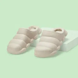 Forever Glam by Pantaloons Women's Beige Mule Shoes-picture-15