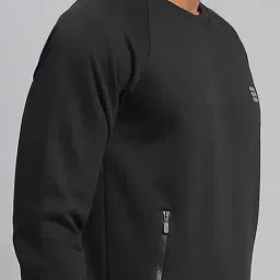 Rock.it Black Regular Fit Sweatshirt image 5