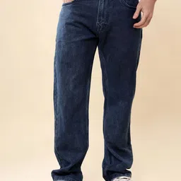 WROGN Men Comfort Cotton Relaxed Fit Mid-Rise Jeans-image-32