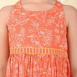 Fabindia Floral Print Fit & Flare Dress image 5