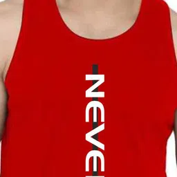 SLOWLORIS Pack Of 2 Printed Round Neck Sleeveless Bio-Wash Gym Vests image 4