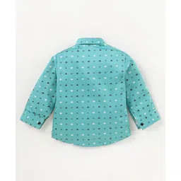 Robo Fry Lycra KnitHalf Sleeves Printed 3 Piece Party Suit with Cap & Bow - Black image 3