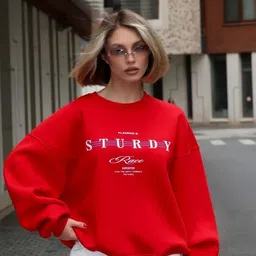 LULU & SKY Women Typographic Printed Sweatshirt-picture-40