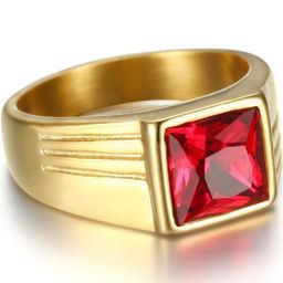 GenZcomplex Gold-Plated Brass Finger Ring-picture-48