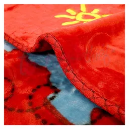 Butterthief  Printed Double Layered Reversible Mink Baby Blanket for Kids & Toddlers - Color May Vary image 5