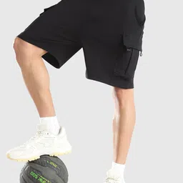 Musclemind Men Regular Fit Cargo Shorts-picture-9