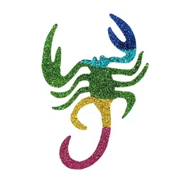 Comet Busters Glitter Temporary Body Jewel Tattoo-image-59