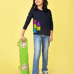 NUSYL Girls Printed T-shirt image 4