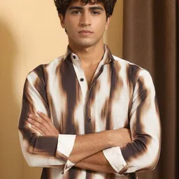 SZN Men Standard Printed Casual Shirt image 5