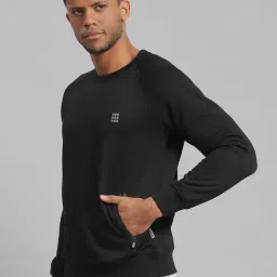 Rock.it Black Regular Fit Sweatshirt image 3