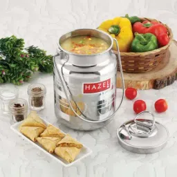 HAZEL Silver Stainless Steel Designer Barani Multipurpose Container (4 L)-picture-11