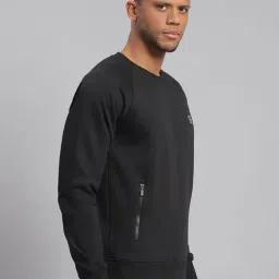 Rock.it Black Regular Fit Sweatshirt image 4