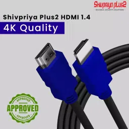 SHIVPRIYA PLUS2 30 Hz 4 K HDMI Cable 18Gbps with Ethernet Support 5 m image 5