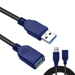 SHIVPRIYA PLUS2 Premium 1.5 m 3.0 USB Male To Female Extension Cable-picture-29