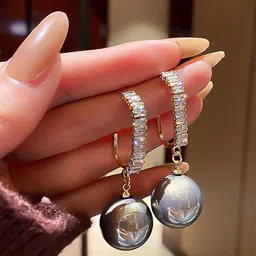 Arzonai Contemporary Drop Earrings-picture-12