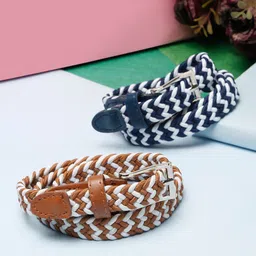 Stoln Girls Braided 2 Reversible Belt-picture-16