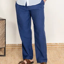 HOPE House of Pure Eco Men Pure Cotton Breathable Straight Lounge Pants-picture-40
