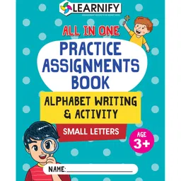 pinwheel books All In One Practice Assignments Book, Alphabet Writing & Activity, Small Letters - English-picture-19