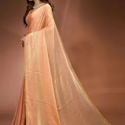GHAN SALS Beads and Stones Pure Chiffon Saree image 5