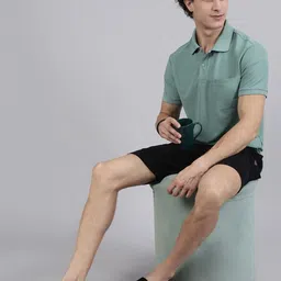 Lux Cozi Pack Of 2 Polo Collar Short Sleeves Lounge T-shirts image 4