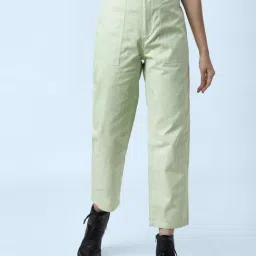 SF Jeans by Pantaloons Green Cotton High Rise Jeans-picture-46