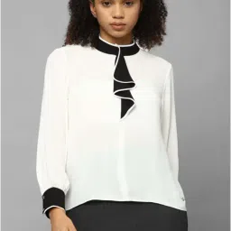 Allen Solly White Regular Fit Top-picture-14