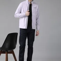 Van Heusen Solid Tailored Jacket image 5