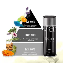 CFS Oudh White & Man Only Set Of 3 Last Longer Deodorants-200ml Each image 2