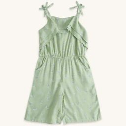 Pantaloons Junior Green Cotton Printed Jumpsuit-picture-8